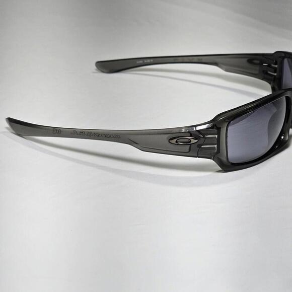 Oakley Five Squared Sunglasses Made In USA Transparent Gray Frames - Picture 3 of 11